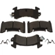 Purchase Top-Quality Rear Semi Metallic Pads by ACDELCO - 14D154MH pa1