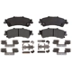 Purchase Top-Quality ACDELCO - 14D792MH - Rear Disc Brake Pads pa1