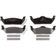 Purchase Top-Quality Rear Semi Metallic Pads by ACDELCO - 17D1012MH pa1