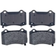 Purchase Top-Quality ACDELCO - 17D1053M - Semi-Metallic Rear Disc Brake Pads pa1