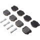 Purchase Top-Quality Rear Semi Metallic Pads by ACDELCO - 17D1185AMHF1 pa1