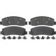 Purchase Top-Quality Rear Semi Metallic Pads by ACDELCO - 17D1333MH pa1