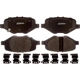 Purchase Top-Quality Rear Semi Metallic Pads by ACDELCO - 17D1612MHPVF1 pa1