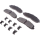 Purchase Top-Quality ACDELCO - 17D1691MHF1 - Rear Semi Metallic Pads pa1