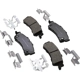 Purchase Top-Quality Rear Semi Metallic Pads by ACDELCO - 17D792MH pa1