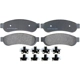 Purchase Top-Quality ACDELCO PROFESSIONAL - 17D1067MH - Rear Disc Brake Pads pa1