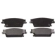 Purchase Top-Quality Rear Semi Metallic Pads by ACDELCO PROFESSIONAL - 17D1020AM pa1