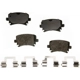 Purchase Top-Quality AGNA BRAKES - ALD1108M - Rear Semi Metallic Pads pa2