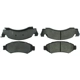Purchase Top-Quality AGNA BRAKES - ALD1212M - Rear Semi Metallic Pads pa3