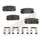 Purchase Top-Quality AGNA BRAKES - ALD1275M - Rear Semi Metallic Pads pa1