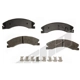 Purchase Top-Quality Plaquettes arrière semi-métallique par AGNA BRAKES - ALD1411M pa1