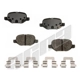 Purchase Top-Quality Rear Semi Metallic Pads by AGNA BRAKES - ALD1569M pa1