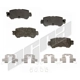 Purchase Top-Quality Rear Semi Metallic Pads by AGNA BRAKES - ALD1624M pa1