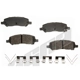 Purchase Top-Quality AGNA BRAKES - ALD1647M - Rear Semi Metallic Pads pa1