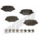 Purchase Top-Quality Rear Semi Metallic Pads by AGNA BRAKES - ALD1719M pa1