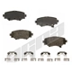 Purchase Top-Quality AGNA BRAKES - ALD1729M - Rear Semi Metallic Pads pa1
