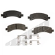Purchase Top-Quality Rear Semi Metallic Pads by AGNA BRAKES - ALD974M pa1