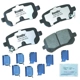 Purchase Top-Quality BENDIX - MKD1326FM - Semi-Metallic Rear Disc Brake Pads pa1