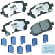 Purchase Top-Quality BENDIX - MKD1326FM - Semi-Metallic Rear Disc Brake Pads pa2