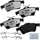 Purchase Top-Quality BENDIX - MKD1564FM - Semi-Metallic Rear Disc Brake Pads pa1