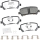 Purchase Top-Quality BENDIX - MKD1806FM - Semi-Metallic Rear Disc Brake Pads pa1