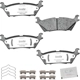 Purchase Top-Quality BENDIX - MKD2383FM - Semi-Metallic Rear Disc Brake Pads pa1