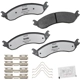 Purchase Top-Quality BENDIX - MKD2406FM - Semi-Metallic Rear Disc Brake Pads pa1