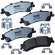 Purchase Top-Quality Rear Semi Metallic Pads by BENDIX - MKD792HDFM pa1