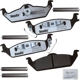 Purchase Top-Quality BENDIX - MKD963FM - Rear Disc Brake Pads pa1