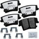 Purchase Top-Quality BENDIX - PBD1057AVR - Rear Disc Brake Pads pa1