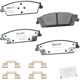 Purchase Top-Quality BENDIX - PBD1707 - Rear Disc Brake Pads pa1