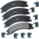 Purchase Top-Quality BENDIX - SBM1330 - Rear Disc Brake Pad Set pa1