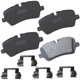 Purchase Top-Quality BENDIX - SBM1692 - Rear Disc Brake Pad Set pa1