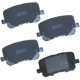 Purchase Top-Quality BENDIX - SBM1766 - Rear Disc Brake Pad Set pa1