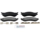 Purchase Top-Quality BOSCH - BE1096H - Rear Semi Metallic Pads pa9