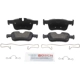 Purchase Top-Quality BOSCH - BE1938H - Semi-Metallic Rear Disc Brake Pads pa1