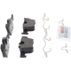 Purchase Top-Quality BOSCH - BE1938H - Semi-Metallic Rear Disc Brake Pads pa4