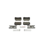 Purchase Top-Quality BOSCH - BE2118H - Semi-Metallic Rear Disc Brake Pads pa1