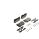Purchase Top-Quality BOSCH - BE2118H - Semi-Metallic Rear Disc Brake Pads pa4