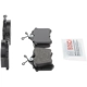 Purchase Top-Quality BOSCH - BE340A - Semi-Metallic Rear Disc Brake Pads pa5