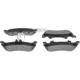 Purchase Top-Quality BOSCH - BE875 - Rear Semi Metallic Pads pa2