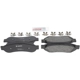 Purchase Top-Quality BOSCH - BP1067 - Rear Disc Brake Pads pa2