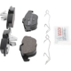 Purchase Top-Quality BOSCH - BP1341 - Rear Disc Brake Pad pa4