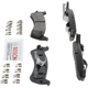 Purchase Top-Quality BOSCH - BP666 - Rear Disc Brake Pads pa4