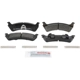 Purchase Top-Quality BOSCH - BP667A - Rear Disc Brake Pads pa2
