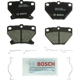 Purchase Top-Quality BOSCH - BP823 - Rear Disc Brake Pads pa3