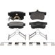 Purchase Top-Quality ULTRA STOP - ULT1086H - Brake Pad with Hardware Kit pa2