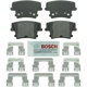 Purchase Top-Quality Plaquettes arrière semi-métallique par BOSCH - BE1057H pa1