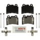 Purchase Top-Quality Rear Semi Metallic Pads by BOSCH - BE1277H pa1