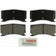 Purchase Top-Quality Rear Semi Metallic Pads by BOSCH - BE1356 pa6